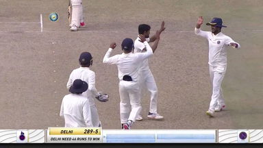 Shahbaz Nadeem's match-winning 5-wicket haul against Delhi