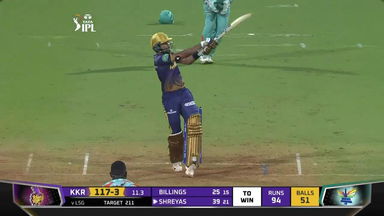 M66: KKR vs LSG – Shreyas Iyer Six