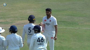 COL C K NAYUDU TROPHY 2025-26, Tamil Nadu vs Maharashtra, Final: Tamil Nadu 2nd Innings Fall of Wickets