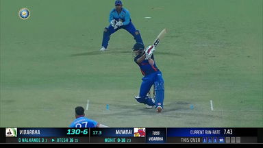 Syed Mushtaq Ali Trophy 2022 SF2 : Jitesh Sharma's quick-fire 46*(24) for Vidarbha