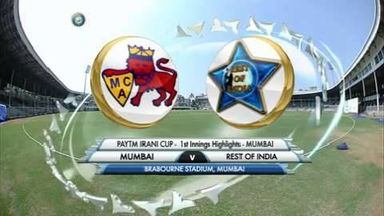 Irani Cup, 2016 - Mumbai 1st Innings Highlights