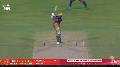 IPL 2026 M50: LSG vs RCB - Devdutt Padikkal Six