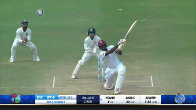 IND vs WI 2018, 2nd Test Day 3: Jason Holder Six