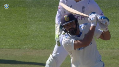 IND vs ENG 2024, 5TH Test: Rohit Sharma Six