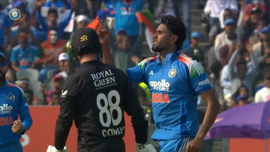 IND vs NZ 2026, 1st ODI: Fall of Wickets