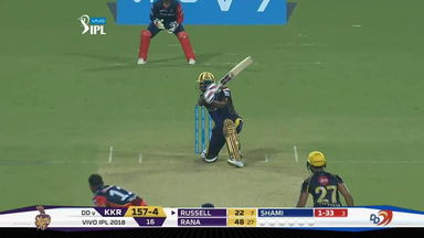 M13: KKR vs DD – Andre Russell Six