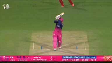 IPL 2026 M40: PBKS vs RR - Vaibhav Sooryavanshi Six