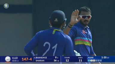 SMAT 2024, Gujarat vs Karnataka: Match Highlights