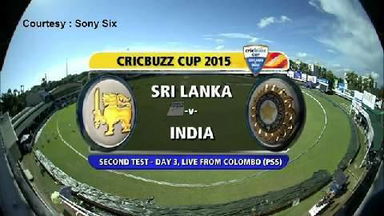 SL vs India, 2nd Test - Day 3 : Session 3 highlights