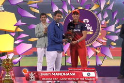 TATA WPL 2026 - Orange Cap - Most Runs of the Season: Smriti Mandhana