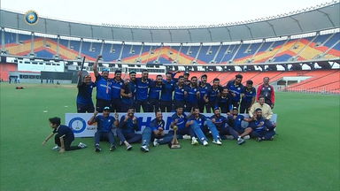 Vijay Hazare Trophy final: Jaydev Unadkat interviews finale heroes Chirag Jani & Sheldon Jackson