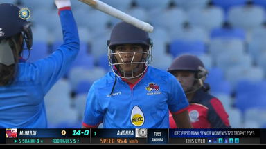Senior Women's T20 Trophy 2023 PQF 2: Simran Shaikh's quick-fire 34(21)