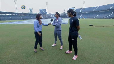 Women’s Sr T20 Challenger Trophy 2020: India A vs India B - Smriti Mandhana & Harmanpreet Kaur Interview