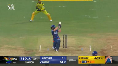 M45: LSG vs CSK –  Ayush Badoni  Six