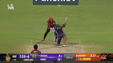M03: KKR vs SRH – Andre Russell Six