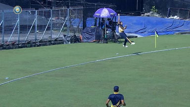 Syed Mushtaq Ali Trophy 2022 QF1 : Sensational save near the ropes, courtesy Ramandeep Singh