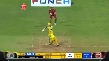 M38: PBKS vs CSK – MS Dhoni Six