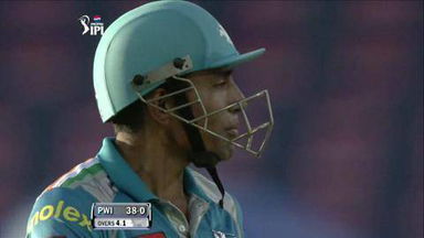 M22: PWI vs SRH – Robin Uthappa Wicket