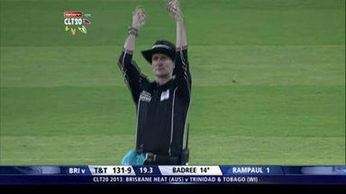 CLT20 2013 M2: BRI vs T&T   –  Super Sixes