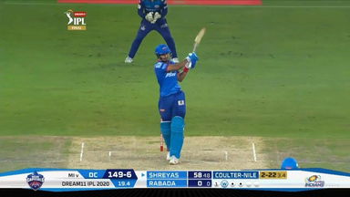 Final: MI vs DC – Shreyas Iyer Six