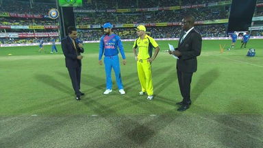 IND vs AUS 2017, 2nd T20I: Toss