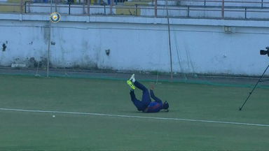 Super saves near the ropes; ft Madhya Pradesh