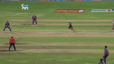 M20: RPS vs KKR – Gautam Gambhir Wicket