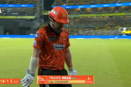 IPL 2026 M63: CSK vs SRH - Travis Head Wicket