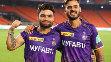 5 balls, 5 sixes: Nitish Rana interviews Rinku Singh on miraculous win