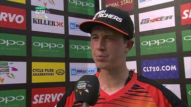 CLT20 2014 M4: DOL vs PER  –   Interview – Joel Paris