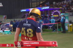 Wicket: Final, Royal Challengers Bengaluru vs Delhi Capitals, WPL 2026: Grace Harris Wicket