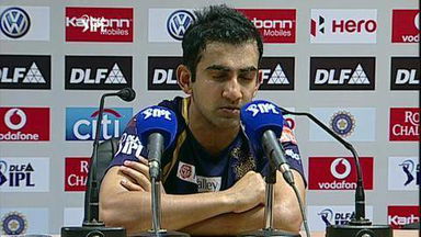IPL 2012 Match 63 – KKR vs CSK: Gambhir PC