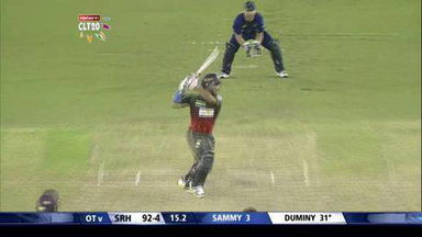 CLT20 2013 Q6: SRH vs OT – JP Duminy 57*