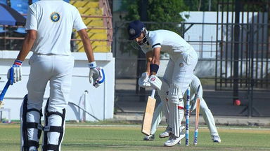 Must Watch: Breaking stumps, the Akash Deep way