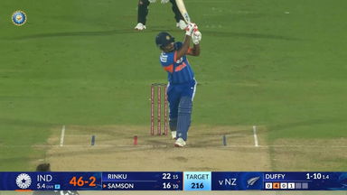 IND vs NZ 2026, 4th T20I: Sanju Samson Six