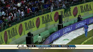 1ST T20I: IND vs SA – JP Duminy Six