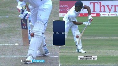 Rohit calls for DRS, gets a life