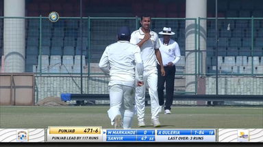 Arpit Guleria's 4-wicket haul against Punjab