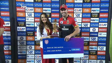 M28: KXIP vs RCB – Man of the Match – AB de Villiers