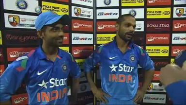 1ST ODI: IND vs SL  –   Interview – Ajinkya Rahane & Shikhar Dhawan