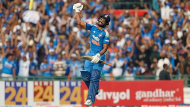 100 up in style: Ruturaj gets there with 4,4