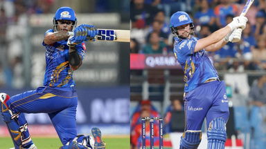 Fours galore: Will Jacks and Surya Kumar Yadav on the Charge