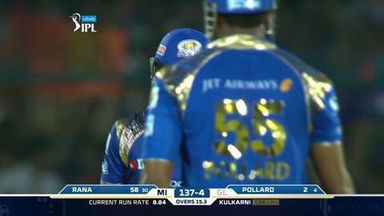 M54: GL vs MI – Nitish Rana Six