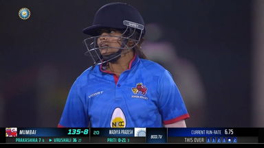 Senior Women's T20 Trophy 2023 QF 2: Vrushali Bhagat's support act of 36*(27)