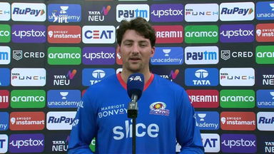 M14: KKR vs MI – Tim David Interview