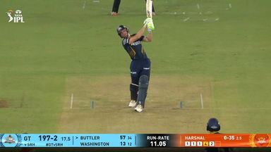 IPL 2025 M51: GT vs SRH - Jos Buttler Six