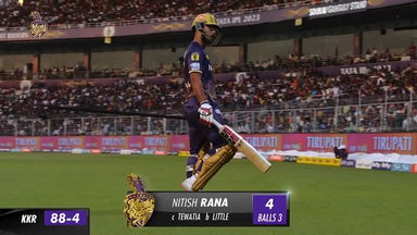 M39: KKR vs GT –  Nitish Rana  Wicket