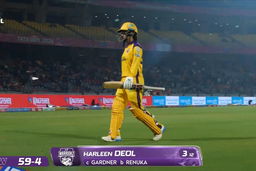 Wicket: Match 14, Gujarat Giants vs UP Warriorz, WPL 2026: Harleen Deol Wicket