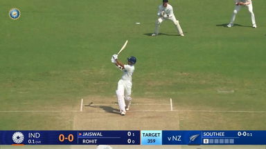 IND vs NZ 2024, 2nd Test: Yashasvi Jaiswal Six