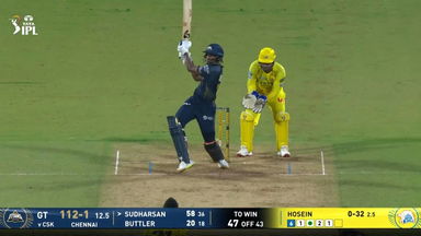 IPL 2026 M37: CSK vs GT - Sai Sudharsan Six